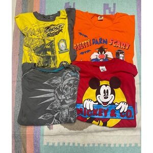 Plus Size Vintage Graphic Tee Lot –‎ 4 Pieces – 2XL+